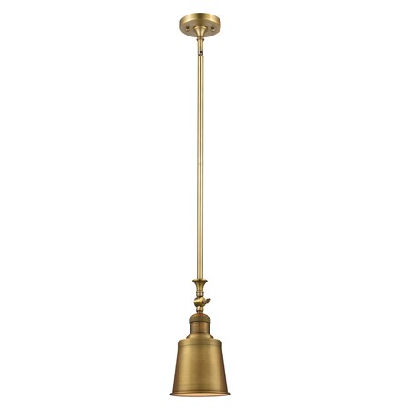 Innovations Lighting Railroad Shade Heavy Swivel Stem Pendant 206-BB-M9